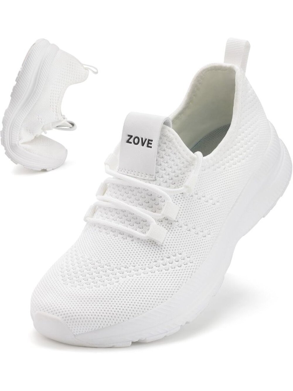 Extra Wide Women's Sneakers | Ultra Light Non-Slip Athletic Shoes | Breathable
